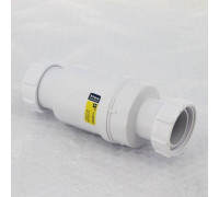 Сифон McAlpine самозакрывающийся с сухим клапаном 1 1/2 x 40 мм MRNRV40-PB