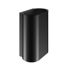 Ведро для мусора настенное KEUCO PLAN 30 л с крышкой чёрный матовый 14988 370000