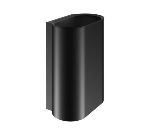 Ведро для мусора настенное KEUCO PLAN 30 л с крышкой чёрный матовый 14988 370000