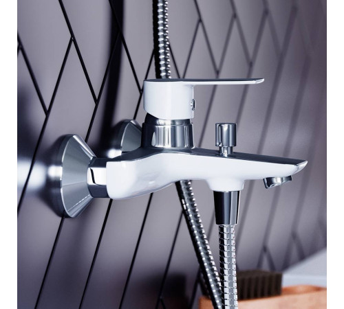 Смеситель для ванны и душа AM.PM Origin Elegance белый 841000000