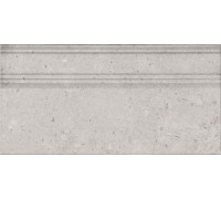 Плинтус Kerama Marazzi Риккарди серый светлый матовый обрезной 20x40 см FME015R