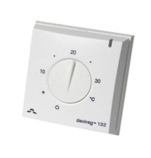Терморегулятор DEVIreg 132 накладной с датчиками пола и воздуха 16 А 140F1011