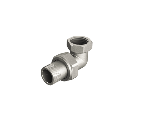 Сгон-американка угловой Metalit TIN PLATED 3/4 НВ латунь конусное уплотнение O-ring EBF2734T