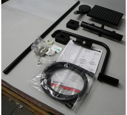 Душевая система Hansgrohe Vernis Shape с термостатом 230х170 мм 26097670