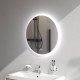 Зеркало круглое с LED-подсветкой и ИК-сенсором AM.PM X-Joy 60 см M85MOX40601S