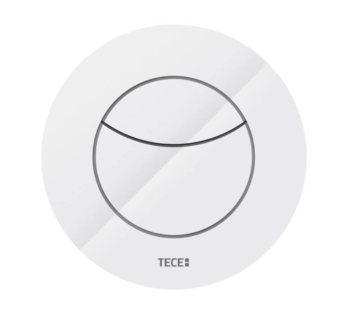 Панель смыва пневматическая TECE TECEflushpoint 2 клавиши круглая белый 9240981