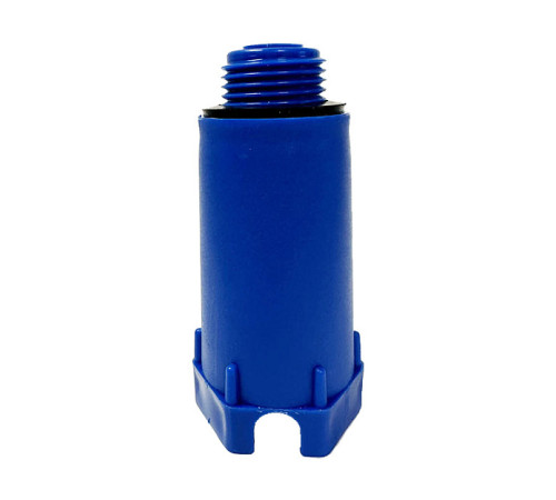 Заглушка Henco 1/2 дюйма НР 80 мм синяя PLUG04-B80