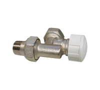 Клапан термостатический осевой Hoobs 1/2 ВР/НР с преднастройкой Kvs 1.75 HB-TSVRE-120012