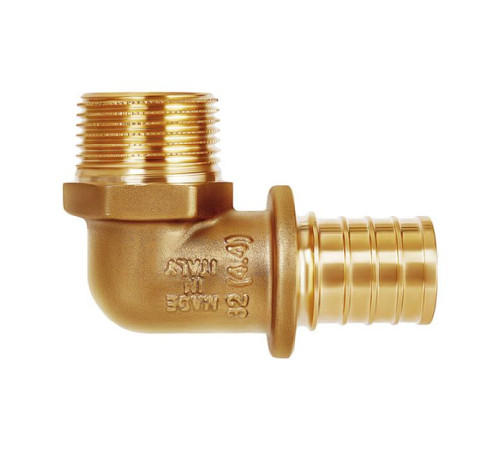 Угольник переходный Hoobs Ø32x4.4 мм - 1 НР HB-PEXLM-324411