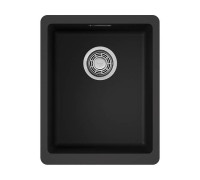 Кухонная мойка Omoikiri Kata 34-U-BL Artgranit черный 34x42 см 4993382