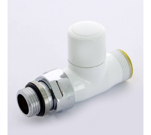 Вентиль обратный Carlo Poletti New-Smart прямой НН 1/2 x M24x19 белый V77610E