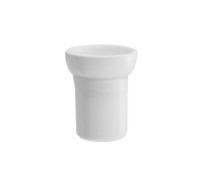 Стакан керамический Nicolazzi Accessori Classica белый C1488/1