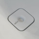 Ванна пристенная Salini Perla W 170x90 см S-Stone белый матовый 1049204M