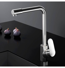 Смеситель для кухни AM.PM Like с каналом для питьевой воды L-излив сатин F8005711