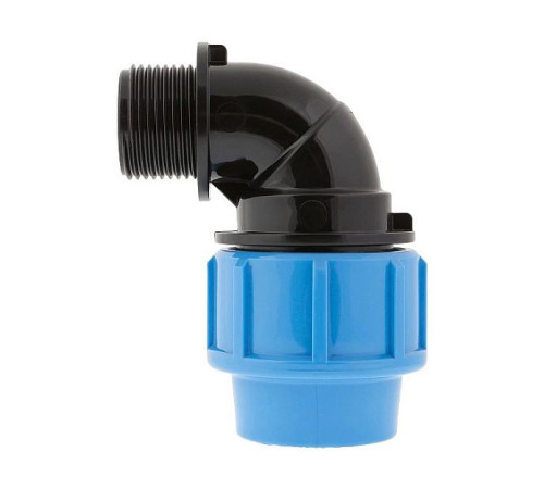 Угольник переходной Джилекс ПНД 32x1 с наружной резьбой 9275