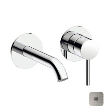 Смеситель для раковины Almar E210054 настенный никель брашированный E210054.NB