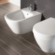 Биде подвесное Villeroy & Boch Subway 2.0 37х56.5х28 см CeramicPlus альпийский белый 540000R1