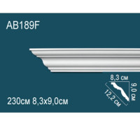 Карниз потолочный Perfect AB189F полиуретановый гибкий AB189F