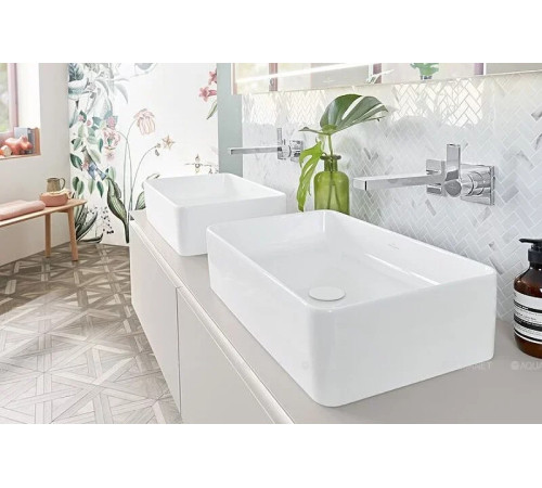 Донный клапан Villeroy & Boch незапираемый с решеткой белый 68350001