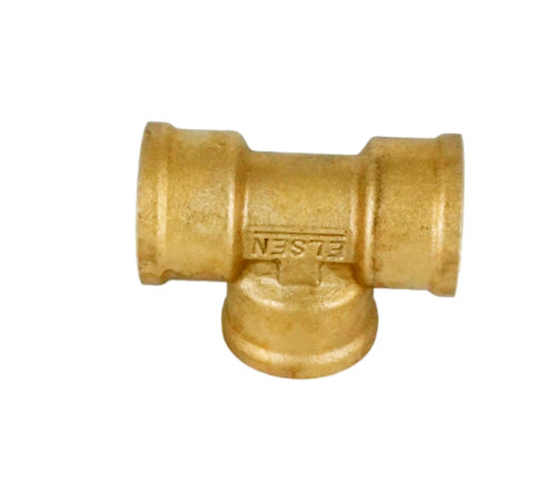 Тройник латунный равнопроходной ELSEN Metalit ВВВ 1/2 EBF.07.12