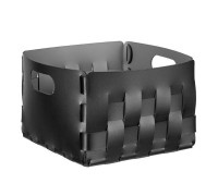 Корзинка ADJ Bottega 25x25x20 см черный/серый 1044.01/03
