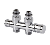 Узел нижнего подключения SR Rubinetterie Tondera прямой 1/2x3/4 Хром 0682-1500C0E0