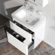 Тумба под раковину напольная AM.PM Like 65 см 2 ящика белый глянец M80FSX0652WG