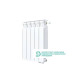 Радиатор биметаллический Rifar Monolit Ventil 500 5 секций нижнее правое подключение Н11610