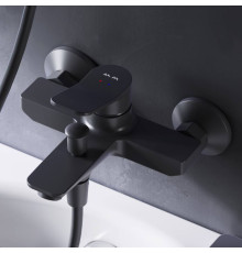 Смеситель для ванны и душа AM.PM X-Joy черный матовый F85A10022