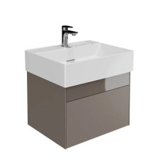 Тумба подвесная Kerama Marazzi Logica 56.4x46x40.3 см 2 ящика песчаный LOG.60.2\SAN