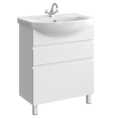Тумба под умывальник Aqwella Rodos напольная 688х850х314 мм белый ROD01072N