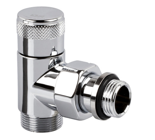 Вентиль запорный угловой SR Rubinetterie Tondera 1/2 x 3/4E хром 0673-1500C0E0