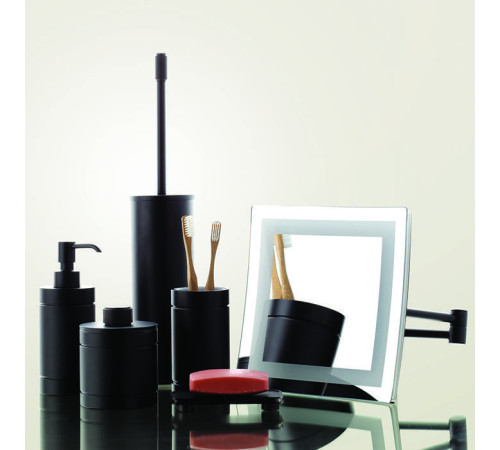 Ершик для унитаза подвесной Bertocci Officina 01 черный матовый 127 7521 0800