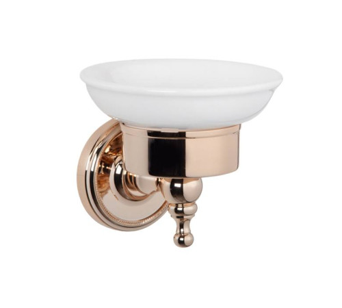 Мыльница подвесная Tiffani World Bristol 106 керамическая светлое золото TWBR106gold