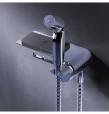 Смеситель с гигиеническим душем и полкой встраиваемый AM.PM Func F0H8F900