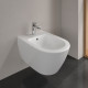 Биде подвесное Villeroy & Boch Subway 2.0 37х56.5х28 см CeramicPlus альпийский белый 540000R1