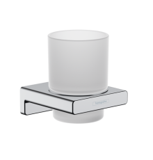 Стакан с держателем Hansgrohe AddStoris 81x91x94 мм хром 41749000