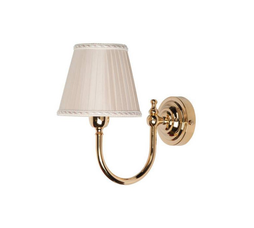 Светильник настенный Tiffani World Bristol 029 с круглым основанием без абажура золото TWBR029oro