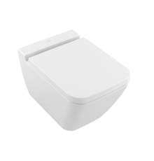 Унитаз подвесной Villeroy & Boch Finion 375x560 мм CeramicPlus альпийский белый 4664R0R1