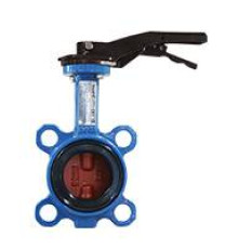 Затвор дисковый поворотный Tecfly VPI4448 DN50 PN16 межфланцевый с рукояткой VPI4448-02EP0050