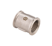 Муфта соединительная General Fittings 2 ВВ латунь никелированная BF52009