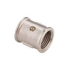 Муфта соединительная General Fittings 2 ВВ латунь никелированная BF52009