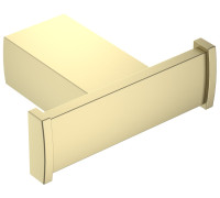 Крючок двойной Timo Torne 84х28х63 мм золото матовое 43012/17