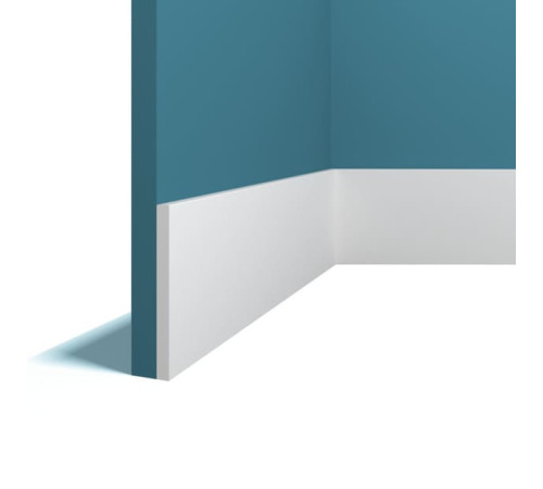 Плинтус напольный Perfect Plus P12 80х16х2400 мм P12