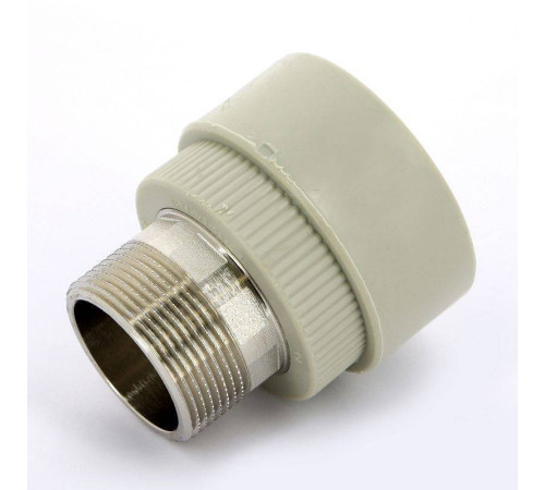 Муфта полипропиленовая FV-Plast с наружной резьбой 50x1 1/2 215050