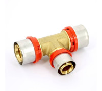 Тройник пресс Tiemme 32х26х32 мм 1650064