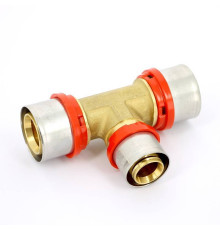 Тройник пресс Tiemme 32х26х32 мм 1650064