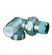 Вентиль запорный трехосевой левосторонний FAR 1/2 ВР хром FV 1127 12