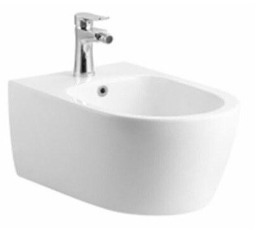 Биде подвесное Splendy Pride 360х525х250 мм Crystal glaze белый PR10852V1WG