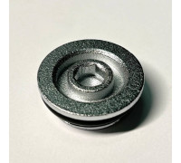 Заглушка резьбовая наружная Uni-Fitt 3/4 с прокладкой O-ring хромированная 609C3001